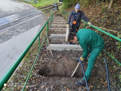 Rekonštrukcia schodov k cintorínu - 11