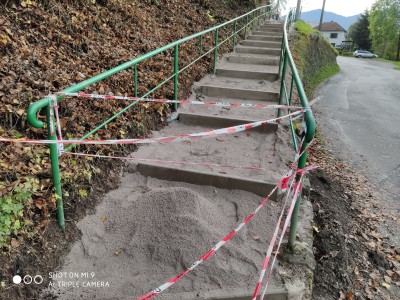Rekonštrukcia schodov k cintorínu - 12