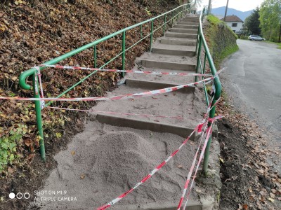 Rekonštrukcia schodov k cintorínu - 12