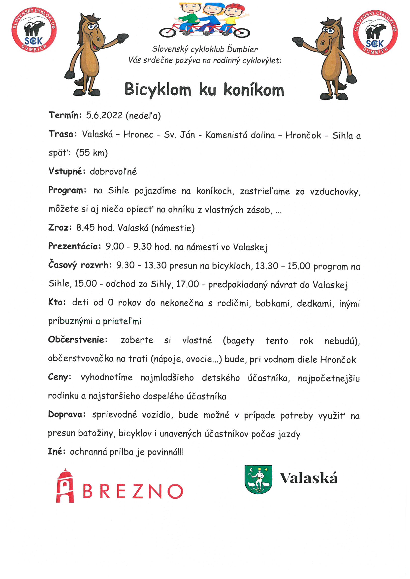 Bicyklom ku koníkom