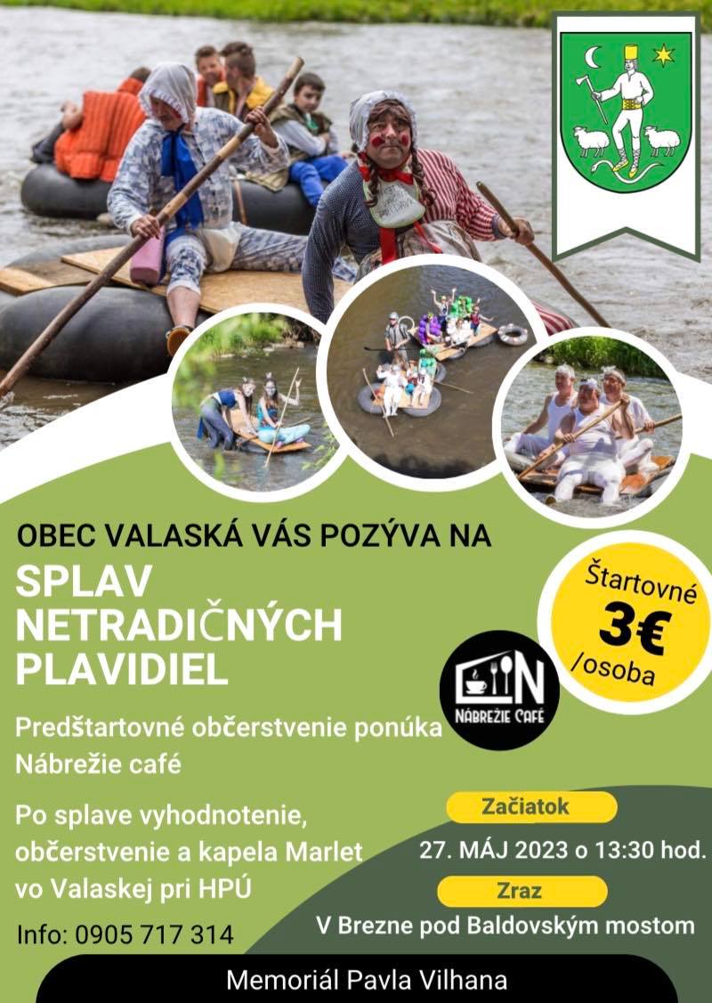 Splav netradičných plavidiel