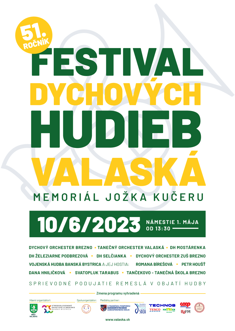 FESTIVAL DYCHOVÝCH HUDIEB