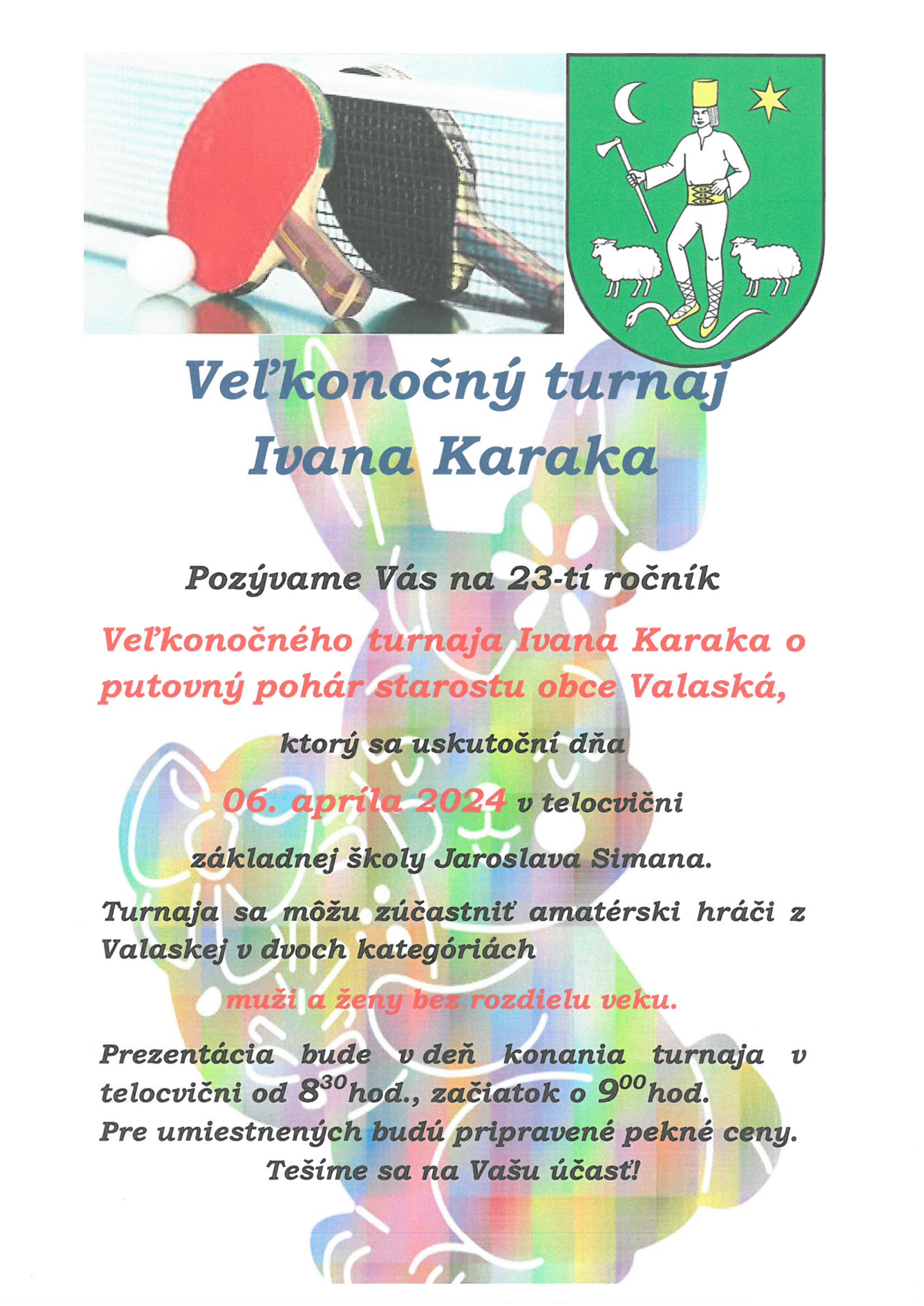 Veľkonočný turnaj Ivana Karaka
